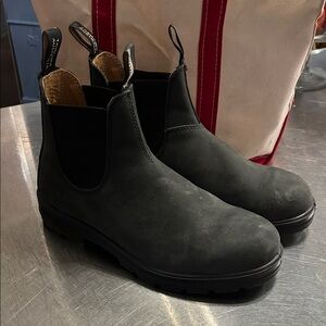 Blundstone , US 10, weathered Black/ Gray Chelsea Boots